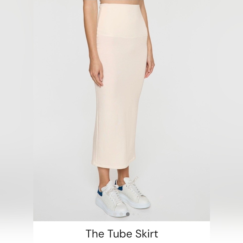 Bleusalt The Tube Skirt In STONE